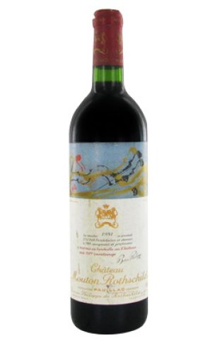 Chateau Mouton Rothschild 1981 / Шато Мутон Ротшильд 1981  года