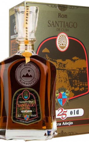 Santiago de Cuba Extra Anejo 25y.o. / Сантьяго де Куба Экстра Аньехо 25 лет