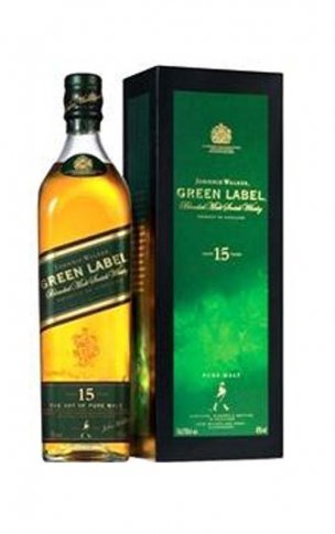 Johnnie Walker Green Label 15 Years Old / Грин Лэйбл 15 лет
