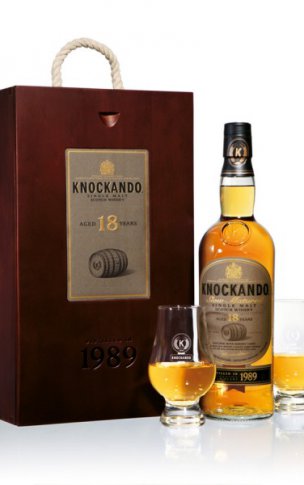 Knockando 18 Years Old + 2gl. / Нокандо 18 лет + 2бокала
