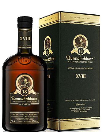 Bunnahabhain 18 Years Old / Бунахавн 18 лет