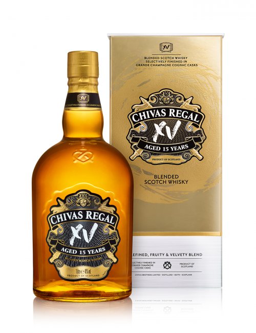 Chivas Regal XV box / Чивас Ригал 15 лет