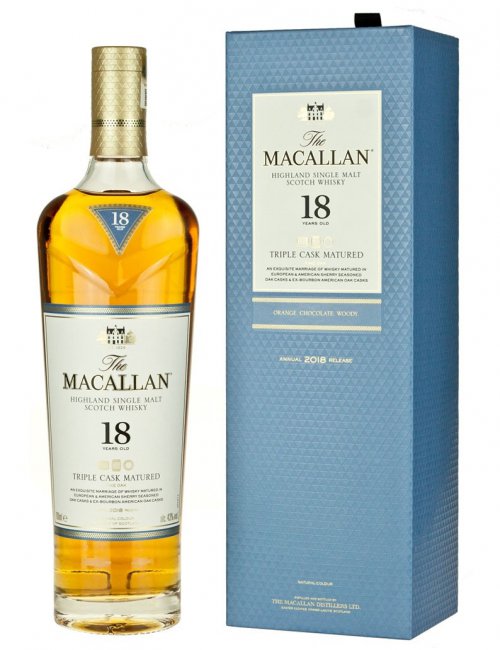 The Macallan Triple Cask Matured 18 Years Old / Макаллан Трипл Каск Мейчурд 18 лет
