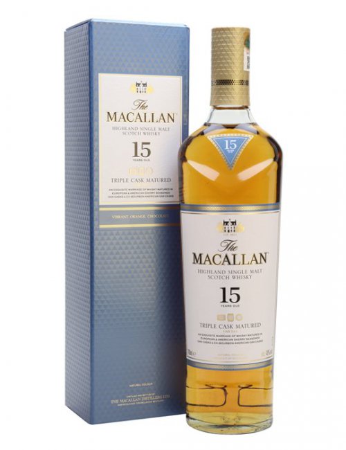 The Macallan Triple Cask Matured 15 Years Old / Макаллан Трипл Каск Мейчурд 15 лет