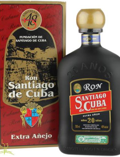 Santiago de Cuba Extra Anejo 20y.o. / Сантьяго де Куба Экстра Аньехо 2 0лет